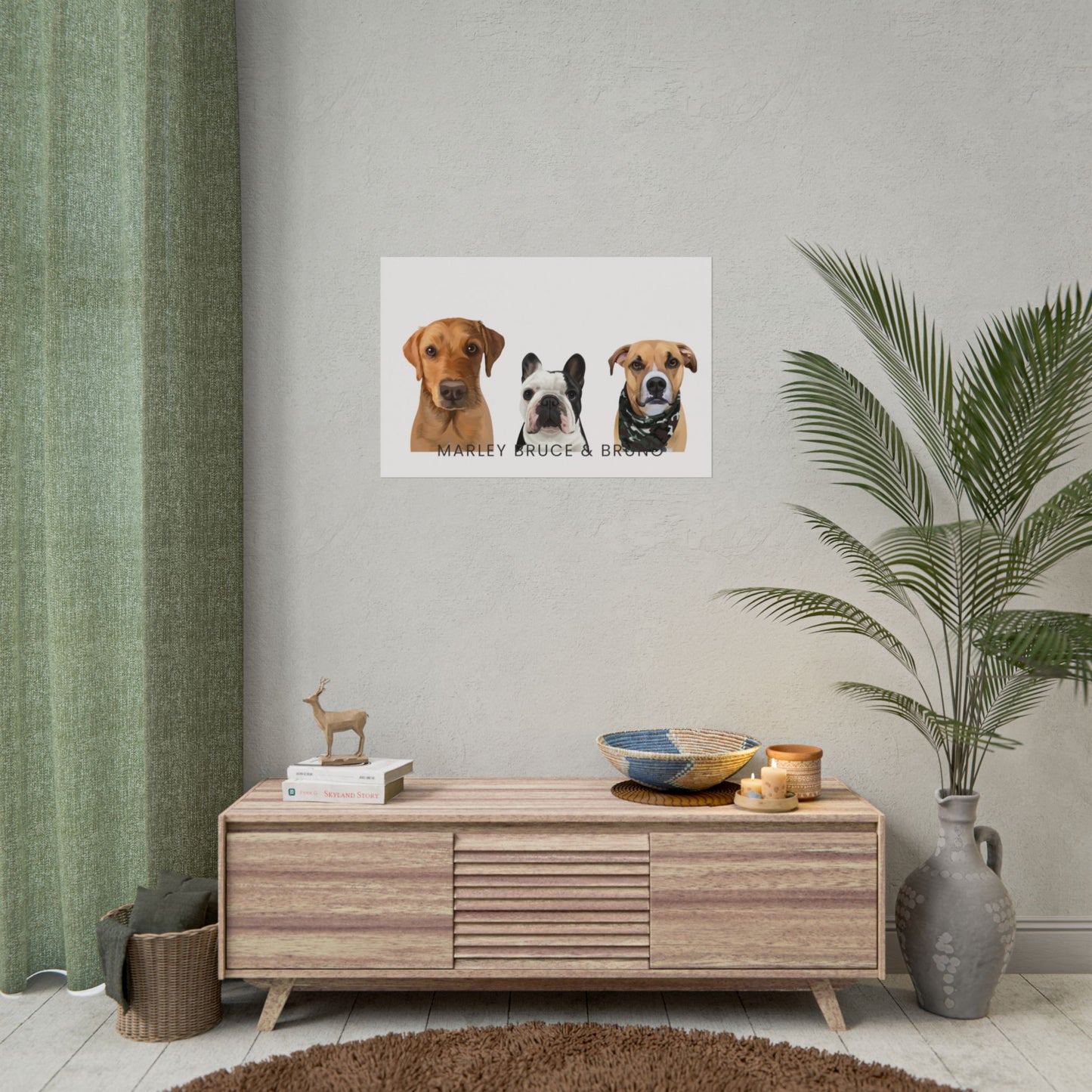 Custom Modern Poster - 3 Pet