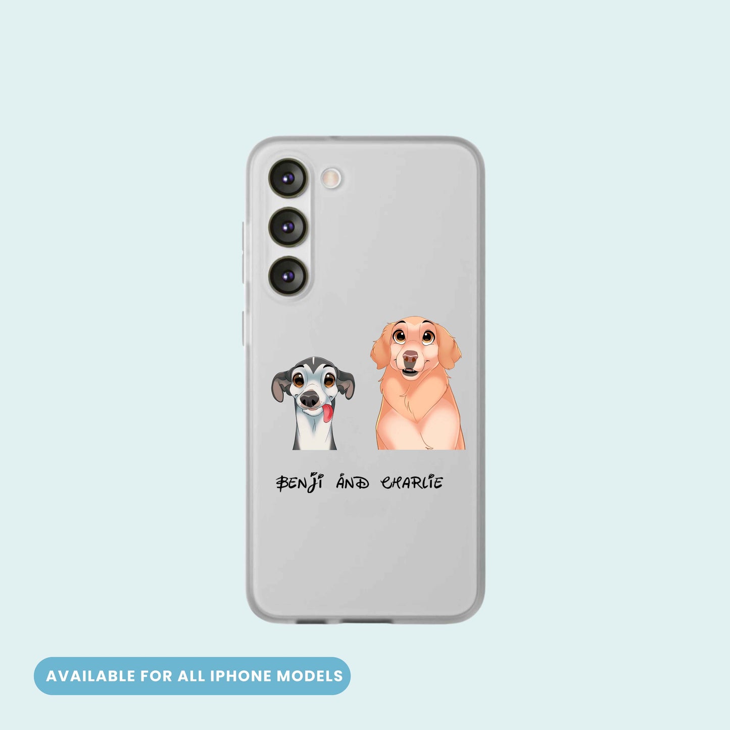 Custom Cartoon Pet Samsung Phone Case