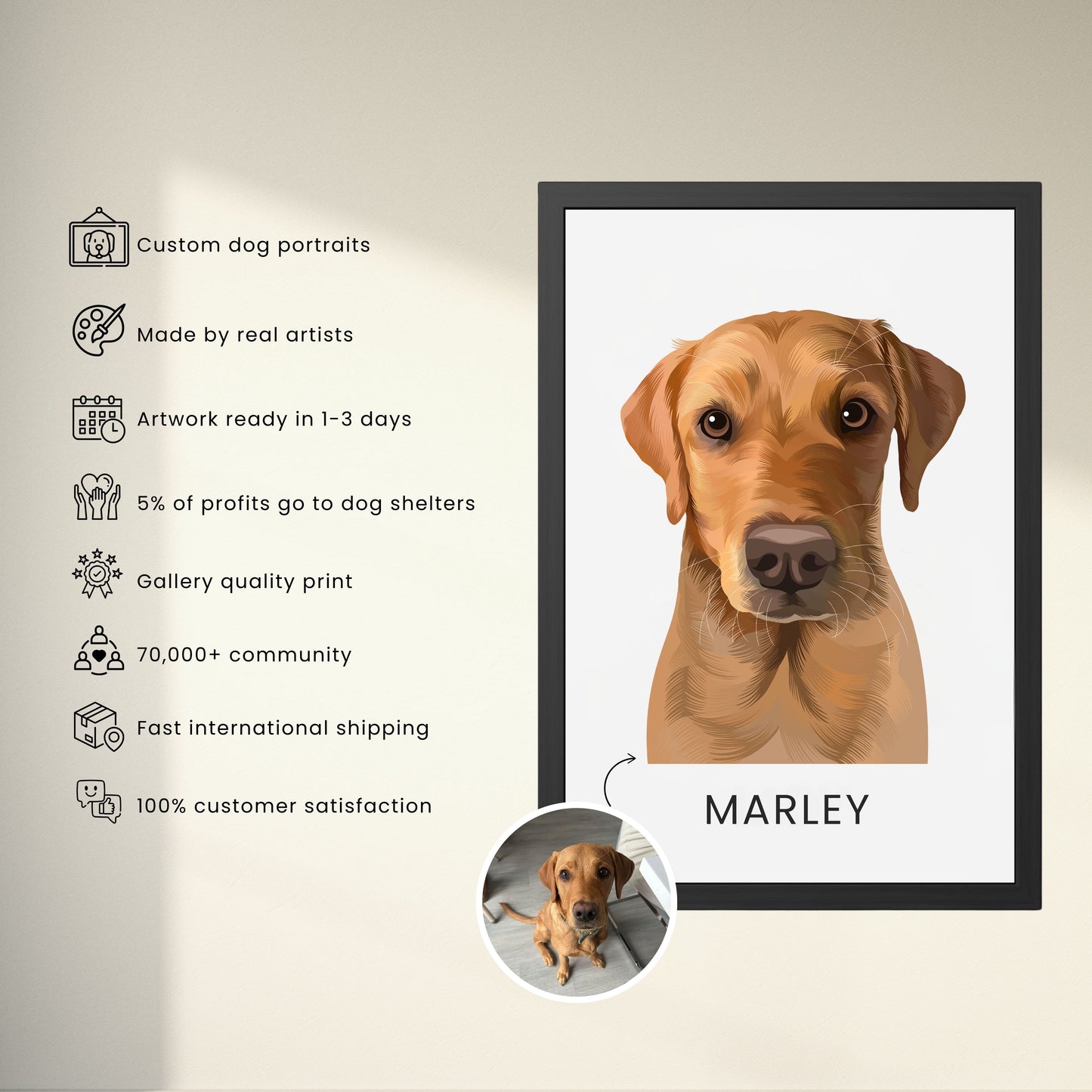 Custom Modern Portrait