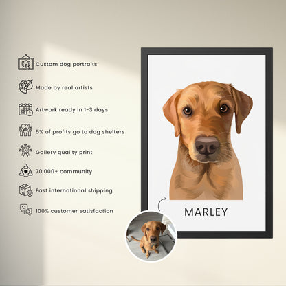 Custom Modern Portrait
