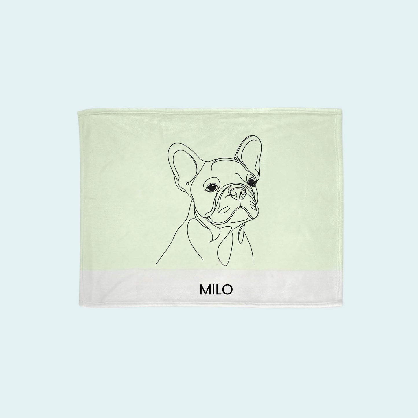 Custom Line Art Blanket