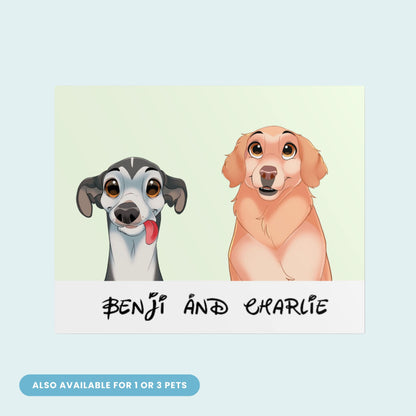 Custom Cartoon Portrait